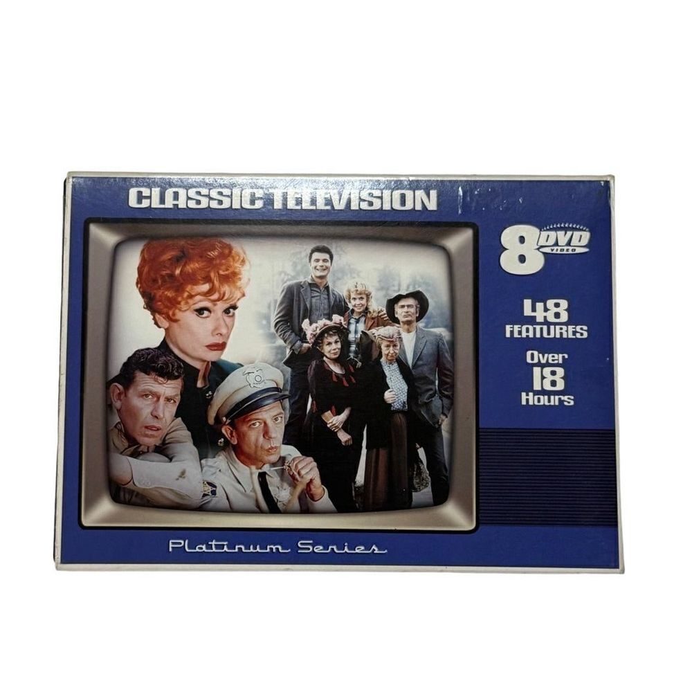 Lucy Show DVD Boxed Set Lucille Ball Arnaz Skelton Andy Griffith Hillbillies TV